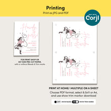 Load image into Gallery viewer, 08012 Cowgirl Valentines Girls Night Out Party Invite, editable template, digital download
