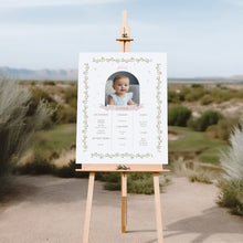Load image into Gallery viewer, pink princess milestone board growth chart baby girl first birthday sign 0332
