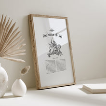 Load image into Gallery viewer, Vintage the armor of God art print
