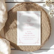 Load image into Gallery viewer, Hand-Drawn Easter Brunch Invitation, Egg Hunt Party, Spring Family or Church Gathering 0805
