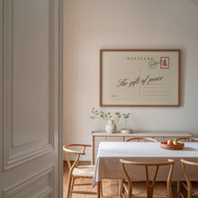 Load image into Gallery viewer, Christmas Postcard Gift of Peace Art Print 13-227
