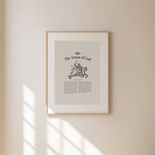 Load image into Gallery viewer, Vintage the armor of God art print
