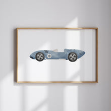 Load image into Gallery viewer, Watercolor car racer individual  art print (choose your print) 07-31704
