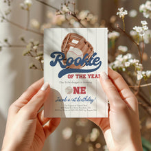 Load image into Gallery viewer, 0315 Rookie of the year baseball invitation
