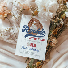 Load image into Gallery viewer, 0315 Rookie of the year baseball invitation
