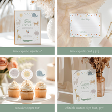 Load image into Gallery viewer, Boho Wild One First Birthday Invitation bundle 0306
