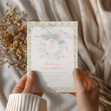 Load image into Gallery viewer, 0310 Grandmillenial style invitation 1
