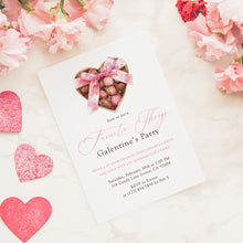 Load image into Gallery viewer, 0801 Pink Valentines Party Favorite Things Invite, Gift Exchange, Galentine's Ladies Night, Digital Download
