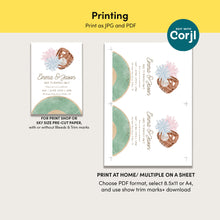 Load image into Gallery viewer, Cheer and Baseball Siblings Birthday Invitation, Twins Joint Sports Party Invite Template 0334
