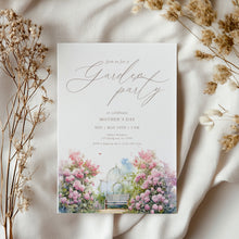 Load image into Gallery viewer, Mother’s Day Brunch Invitation Floral Garden Tea Party Editable Template 0806
