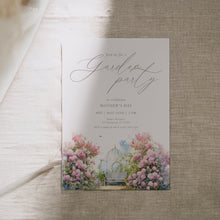 Load image into Gallery viewer, Mother’s Day Brunch Invitation Floral Garden Tea Party Editable Template 0806
