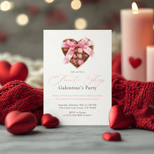 Load image into Gallery viewer, 0801 Pink Valentines Party Favorite Things Invite, Gift Exchange, Galentine's Ladies Night, Digital Download
