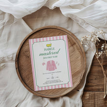 Load image into Gallery viewer, 0313 pink golf masters invitation template
