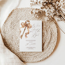 Load image into Gallery viewer, 2035 We Got the Keys Housewarming Invite, Moving Announcement, Editable Template, Digital Download
