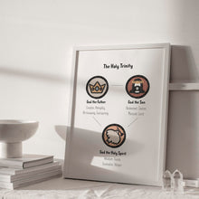Load image into Gallery viewer, The holy Trinity art print3 07-214
