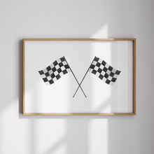 Load image into Gallery viewer, Watercolor car racer individual  art print (choose your print) 07-31704
