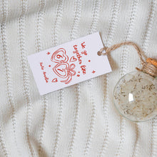 Load image into Gallery viewer, 08012 Funny 6 7 Hand-Drawn Valentine Gift Tag Template, Funny Kids, Digital Download
