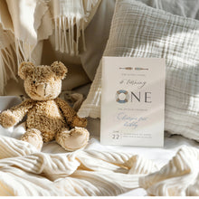 Load image into Gallery viewer, 0307 little captain birthday invitation

