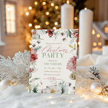 Load image into Gallery viewer, 2033 Christmas Winter Holiday Party Invite, Digital Download, Friendsmas Invitation Editable Template
