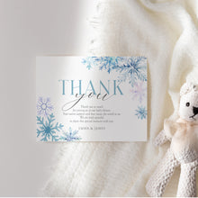 Load image into Gallery viewer, Snowflake Winter Baby Shower Invitation Set, Christmas Baby Shower Mini Bundle Printable, Holiday Baby Shower Invite Diaper Raffle Books for Baby 2024
