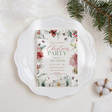 Load image into Gallery viewer, 2033 Christmas Winter Holiday Party Invite, Digital Download, Friendsmas Invitation Editable Template
