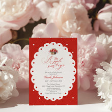 Load image into Gallery viewer, 2020 apple basket baby shower invitation
