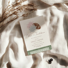 Load image into Gallery viewer, 2032 Cheer &amp; Touchdown Sports Football Baby Shower Invite, Editable Template, Digital Download
