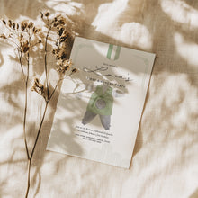 Load image into Gallery viewer, 0304 Green Korean first birthday dol invitation
