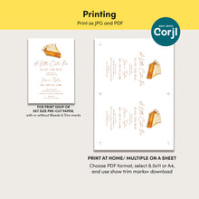Load image into Gallery viewer, 2022 my little cutie pie 1 invitation template
