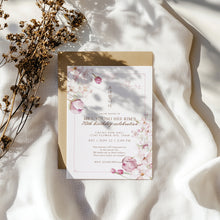 Load image into Gallery viewer, 0322 Korean 70th Birthday Invitation, Editable Template with Traditional Design for Chil-Soon, Digital download
