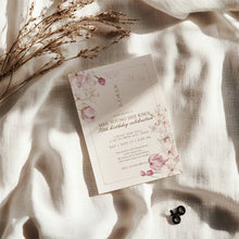 Load image into Gallery viewer, 0322 Korean 70th Birthday Invitation, Editable Template with Traditional Design for Chil-Soon, Digital download
