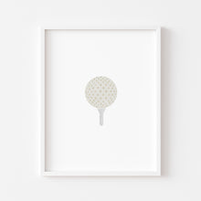 Load image into Gallery viewer, Watercolor green golf master theme art print  (choose your print) 07-33403
