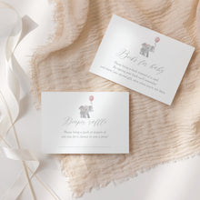 Load image into Gallery viewer, Elephant Baby Shower Invite Bundle, Girl Safari Theme (Digital Download) 2031
