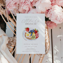 Load image into Gallery viewer, Mother’s Day Brunch Invitation Elegant Classic Floral Editable Template 0806
