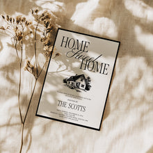 Load image into Gallery viewer, 2035 Home Sweet Home Moving Announcement Housewarming Party Invite, Editable Template, Digital Download
