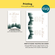 Load image into Gallery viewer, 2033 Baby It&#39;s Cold Outside Winter Wonderland Baby Shower Invite, Editable Digital Download Template
