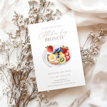 Load image into Gallery viewer, Mother’s Day Brunch Invitation Elegant Classic Floral Editable Template 0806
