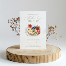Load image into Gallery viewer, Mother’s Day Brunch Invitation Elegant Classic Floral Editable Template 0806
