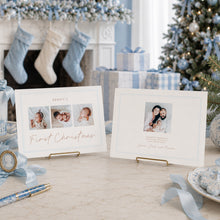 Load image into Gallery viewer, Baby's First Christmas Card Template | Editable Minimalist Photo Card 0809
