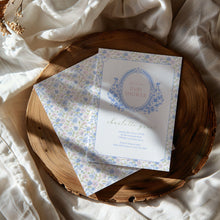Load image into Gallery viewer, Corjl editable grandmillenial style baby shower invitation 2015
