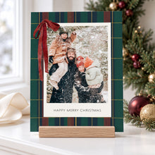 Load image into Gallery viewer, Family Year in Review Christmas Card | Editable Newsletter Photo Card 0809
