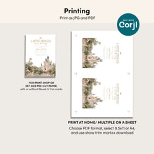 Load image into Gallery viewer, Princess Castle Enchanted Storybook Fairytale Theme Baby Shower Bundle 2042
