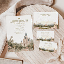 Load image into Gallery viewer, Princess Castle Enchanted Storybook Fairytale Theme Baby Shower Bundle 2042
