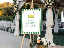 Load image into Gallery viewer, 0313 green golf welcome sign template
