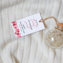 Load image into Gallery viewer, 08012 Red Heart Valentine's Day Favor Tag teamplte, Sweet Treat, Digital Download
