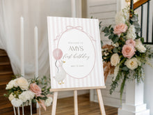 Load image into Gallery viewer, 03082 pink silly goose welcome sign
