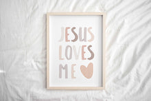 Load image into Gallery viewer, set of 6 neutral let your shine Christian kids bible verse art print 07-123
