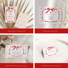 Load image into Gallery viewer, 2020 red apple in our eye baby shower bundle
