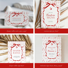 Load image into Gallery viewer, 2020 red apple in our eye baby shower bundle
