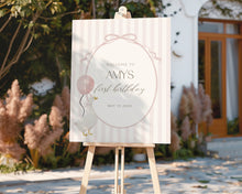 Load image into Gallery viewer, 03082 pink silly goose welcome sign
